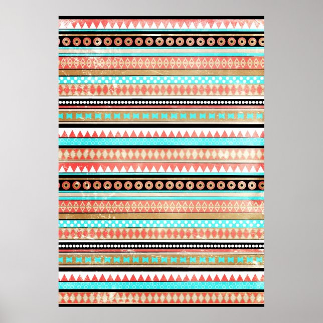 Trendy aztec poster (Front)