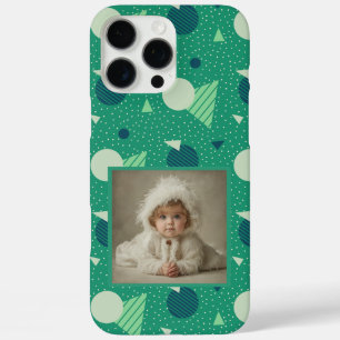 Trendy Baptism Gifts Memphis Print iPhone 16 Pro Max Case