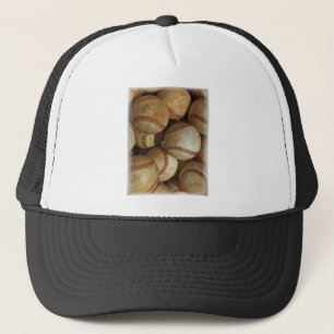 Trendy Baseball Artwork Trucker Hat