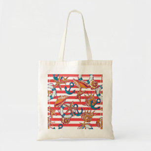 Trendy Beach Pattern Tote Bag