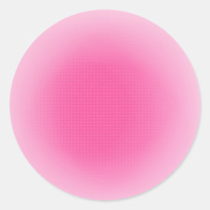 Trendy Beautiful Pink Colour Elegant Blank Templat Classic Round Sticker