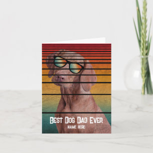 TRENDY BEST DOG DAD EVER FATHERS DAY GIFT INVITATION