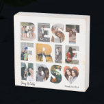 Trendy Besties Best Friend BFF 12 Photo Collage Wooden Box Sign<br><div class="desc">Trendy Besties Best Friend BFF 12 Photo Collage Wooden Box Sign</div>