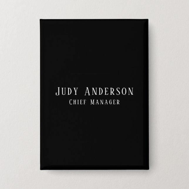 Trendy Black Grey Professional Plain Serif Font (Front)