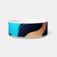 Trendy Blue yellow Gold faux marble