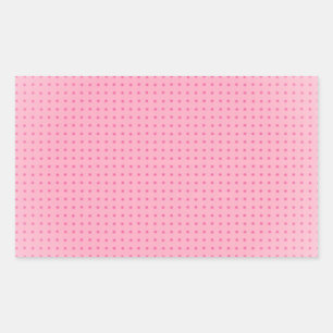 Trendy Blush Pink Custom Blank Template Rectangular Sticker