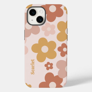 Trendy Boho Daisies Case-Mate iPhone 14 Case