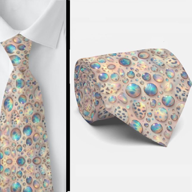 Trendy & Bold | Opal Leopard Print Neck Tie (Creator Uploaded)