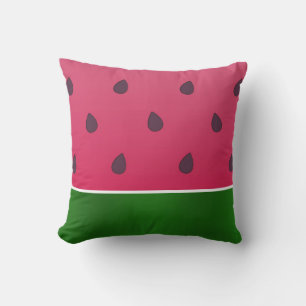Trendy Bold Watermelon Graphic Cushion