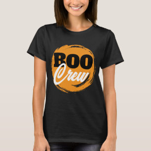 Trendy Boo Crew Halloween Party  T-Shirt