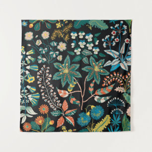 Trendy bright Floral pattern in the many kind of f Tapestry