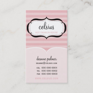 TRENDY BUSINESS CARD :: chic boutique 2P