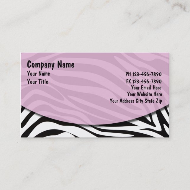Trendy Business Cards_2 Business Card (Front)