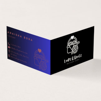 Trendy business cards and other litems.