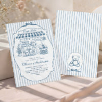 Trendy Cafe Bebe French Coffee Shop Baby Shower