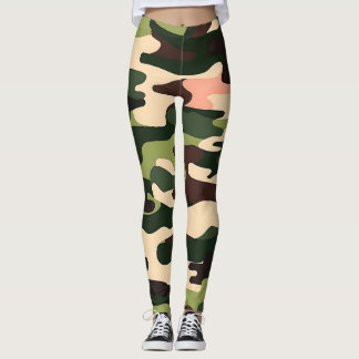 Trendy Camouflage Leggings for Active and Casual W