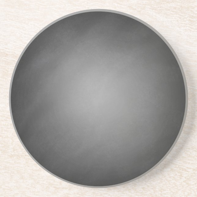 Trendy Chalkboard Vignette Coaster (Front)