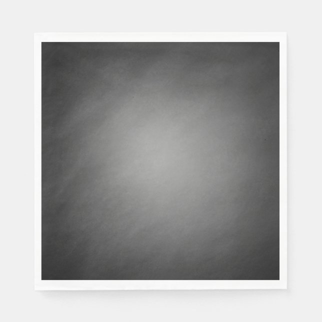 Trendy Chalkboard Vignette Napkin (Front)