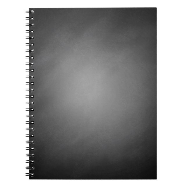 Trendy Chalkboard Vignette Notebook (Front)