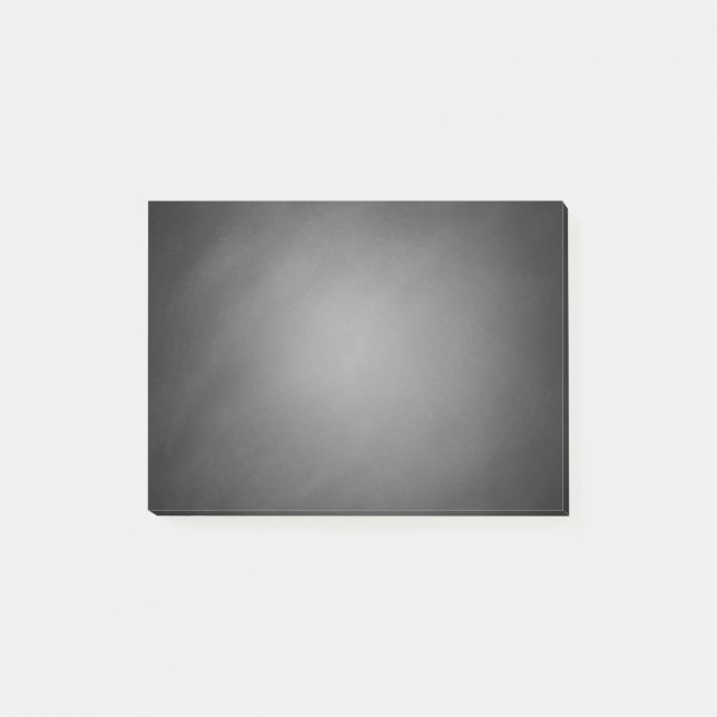 Trendy Chalkboard Vignette Post-it Notes (Front)