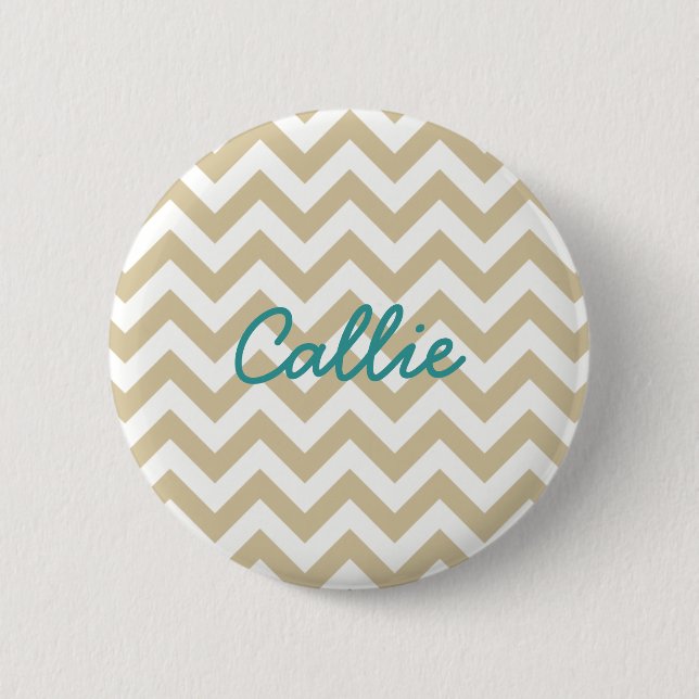 Trendy Chevron Button (Front)