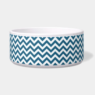 Trendy Chevron Dog Bowl