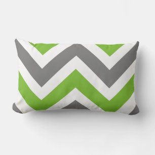 Trendy Chevron Fashion Colours Lumbar Cushion