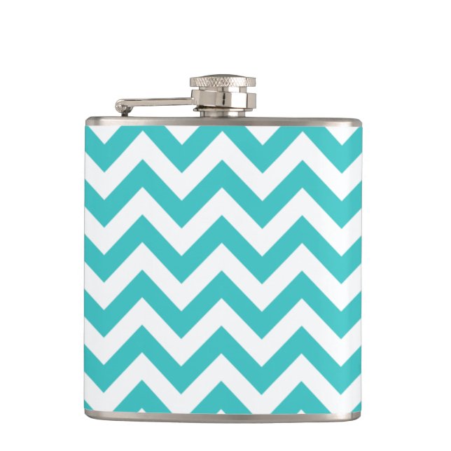 Trendy Chevron Flask (Front)
