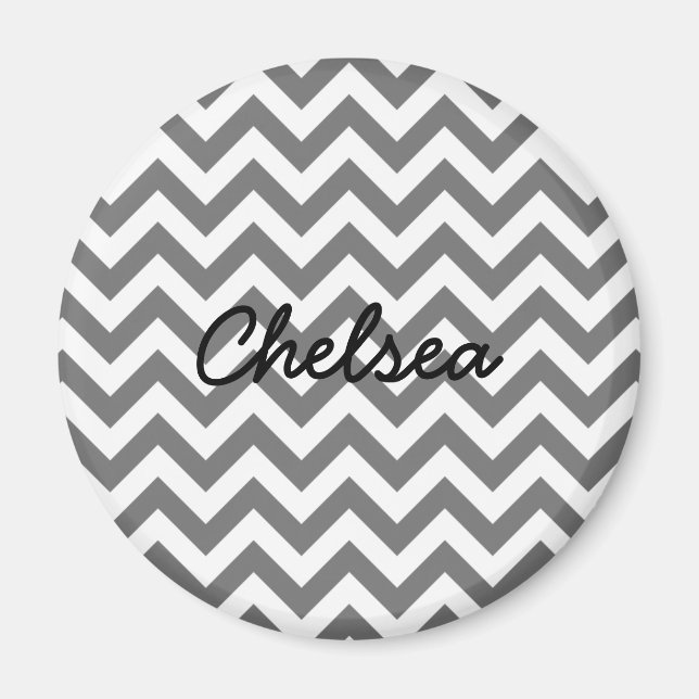 Trendy Chevron Magnet (Front)