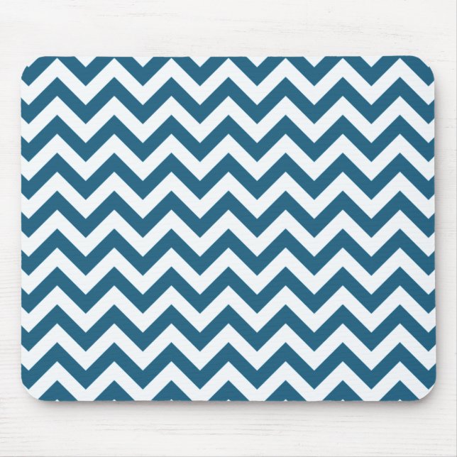 Trendy Chevron Mousepad (Front)