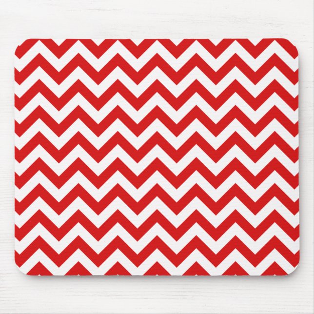 Trendy Chevron Mousepad (Front)