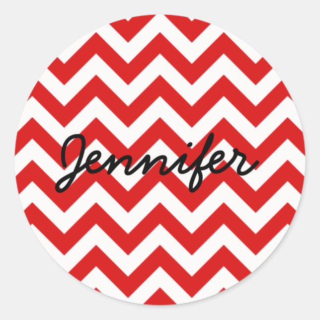 Trendy Chevron Stickers (Front)