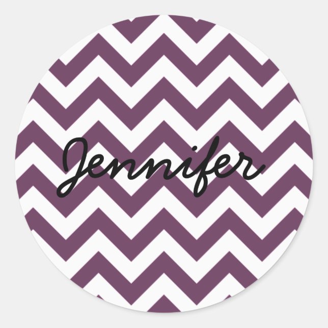Trendy Chevron Stickers (Front)