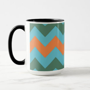 Trendy Chevron Zigzag Pattern 6 Mug