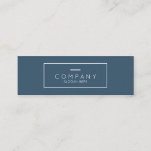 Trendy Chic Contemporary Spruce Mini Business Card