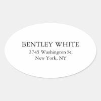 Trendy Chic White Stylish Simple Plain Elegant