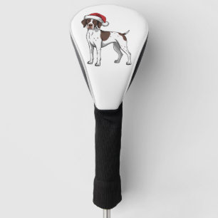 Trendy Christmas German Shorthaired Pointe   Golf Head Cover