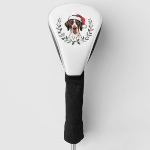 Trendy Christmas German Shorthaired Pointe Golf Head Cover