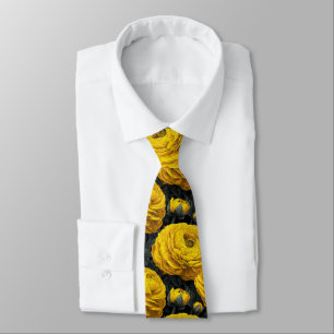Trendy Christmas Gift For Husband Ranunculus Tie