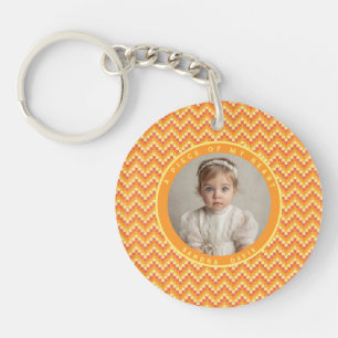 Trendy Christmas Gifts For Men Stripe Pattern Key Ring