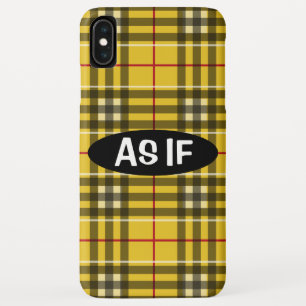 Trendy Clan MacLeod Plaid iPhone XS Max Case