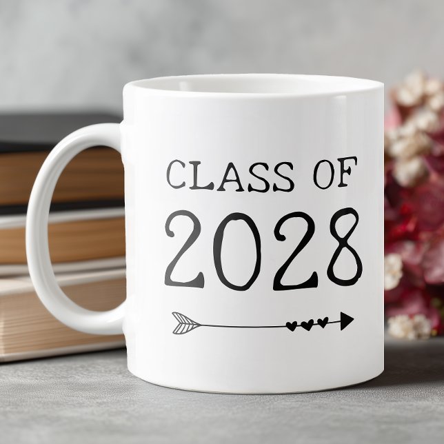 Trendy Class of Graduation Large Coffee Mug (Creator Uploaded)