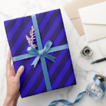 Trendy Classic Stripes Template Dark Blue Gift Wrapping Paper<br><div class="desc">Custom Elegant Classic Dark Blue Striped Template Crafts & Party Supplies Gift Wrapping Supplies / 30 inches x 6 feet Gift Wrapping Paper. Buy / Order Wrapping Papers Online Shop.</div>