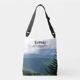 Trendy 'Cloud Shadows' Kuwohi Clingmans Dome Crossbody Bag