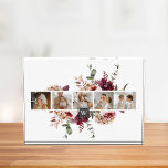 Trendy Collage Family Photo Colourful Flowers Gift<br><div class="desc">Trendy Collage Family Photo Colourful Flowers Gift</div>