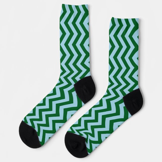 Trendy Colorful Patterned  Socks (Left)