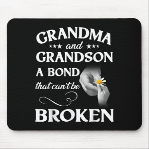Trendy Coloring Grandma And Grandson A Bond That C Mouse Pad
