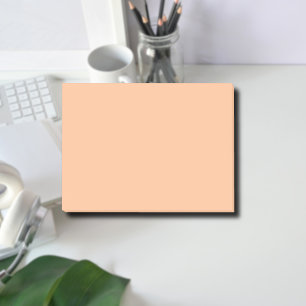 Trendy Colour Peach Fuzz Solid Colour Elegant Post-it Notes