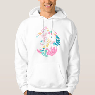Trendy Colourful Wildflowers Gift  Hoodie