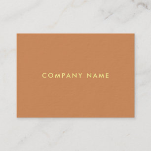 Trendy Colours Modern Minimalist Elegant Template Business Card